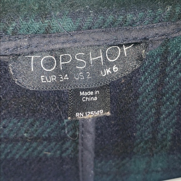 TopShop Coat - Women’s size 2 - As Seen On Taylor Swift - Picture 3 of 7